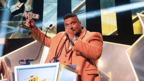 Getty Images Charlie Sloth at the GRM Daily Rated Awards