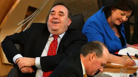 Getty Images Salmond at Holyrood
