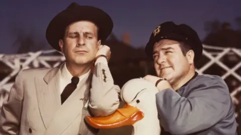 Herbert Dorfman Budd Abbott and Lou Costello