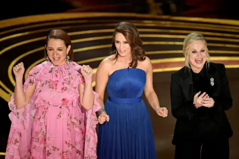 Getty Images Maya Rudolph, Tina Fey, and Amy Poehler