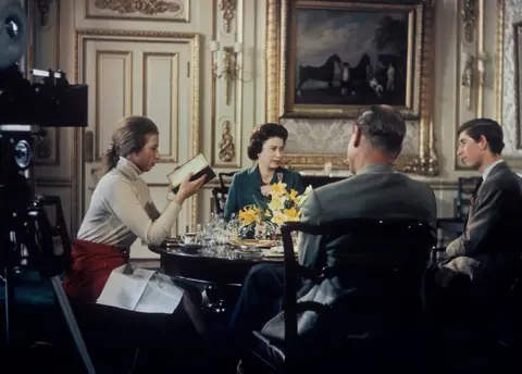 Scene from Royal Family documentary