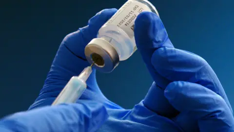 PA A vaccination syringe