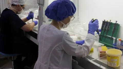 Valery Matytsin Employees working in a lab