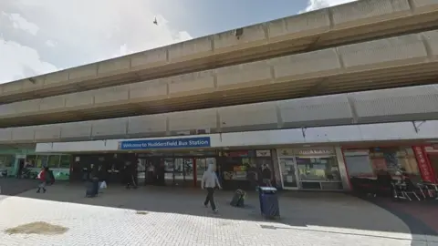 Google Huddersfield Bus Station