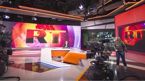 Sputnik international RT studio