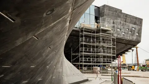 BBC V&A Dundee construction