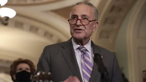 Getty Images Senate Majority Leader Chuck Schumer
