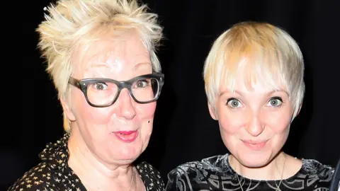 Getty Images Jenny Eclair with daughter Phoebe