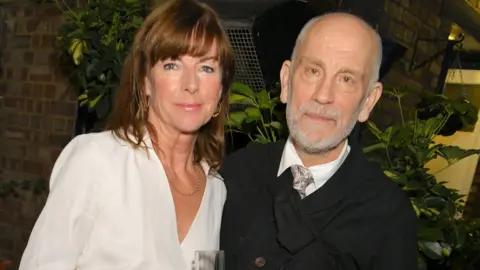 Getty Images Doon Mackichan and John Malkovich