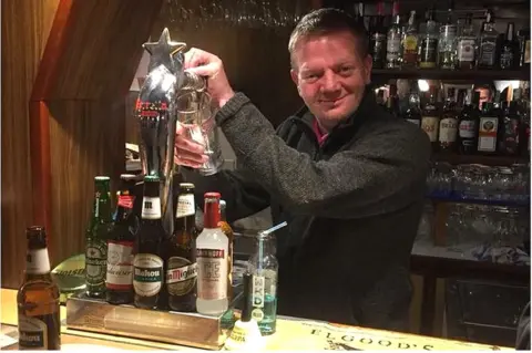 Clark Bowie Clark Bowie runs the Thistle Bar in Benidorm