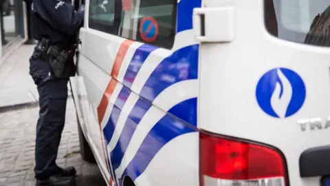 Getty Images File pic of Belgian police car