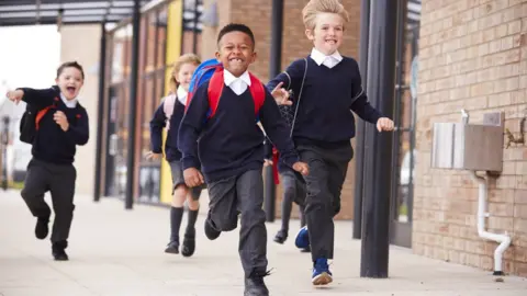 Getty Images boys running