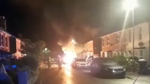 Ben Mills Poole/Wimborne vehicle fires