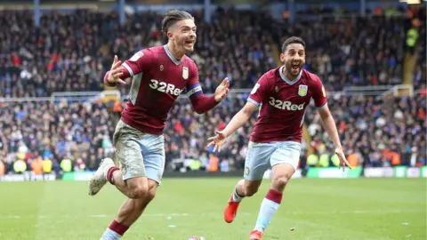 PA Grealish celebrating his goal