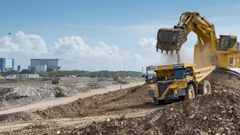 EDF Hinkley Point C Construction site