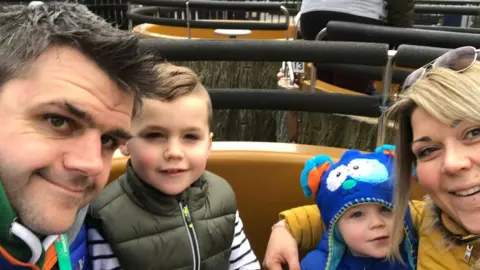 Hannah Davies Mark, Freddie, Rupert, Hannah