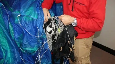 Wiltshire Police Tampered-with parachute