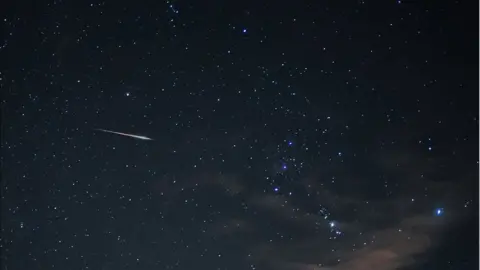 Chris Pomeroy Geminid Meteor in Wales