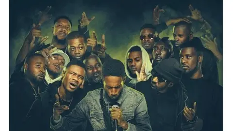 Motown Records Picture of grime artists that feature in the film