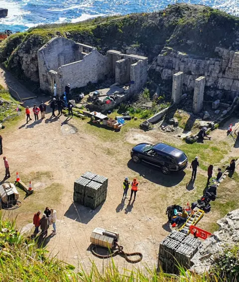 BBC Winspit Quarry near Worth Matravers