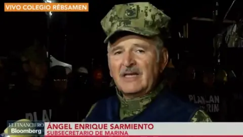 Bloomberg Undersecretary of the navy, Angel Enrique Sarmiento, apologised on Thursday night for conflicting reports about the existence of Frida Sofia