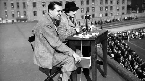 BBC Marjorie Pollard broadcasting