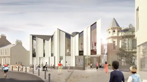 Scottish Borders Council Artist's impression