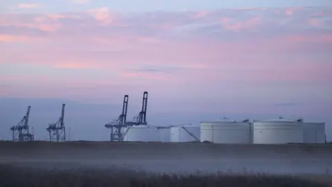 Getty Images natural gas storage facilities