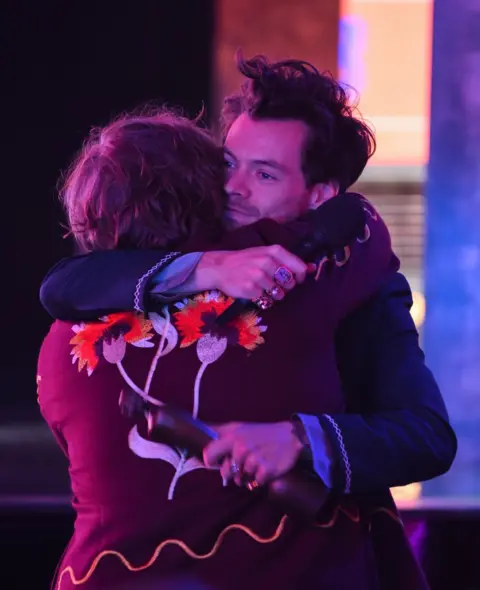 Brit Awards Lewis Capaldi and Harry Styles