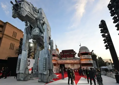 Getty Images Model of an AT-AT walker