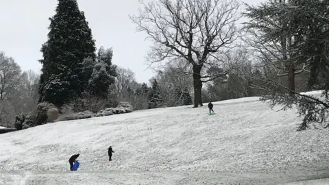 Snow in Tunbridge Wells