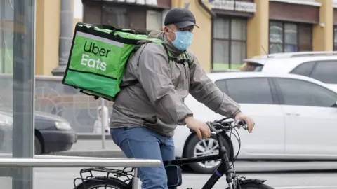 Getty Images Uber Eats delivery