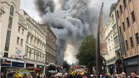 Fire at Primark