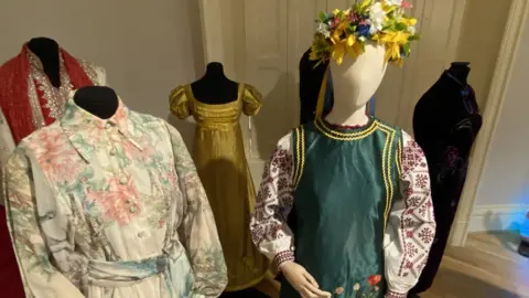 Leeds Museums and Galleries Display of the Ukrainian outfit