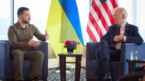 Biden and Zelensky