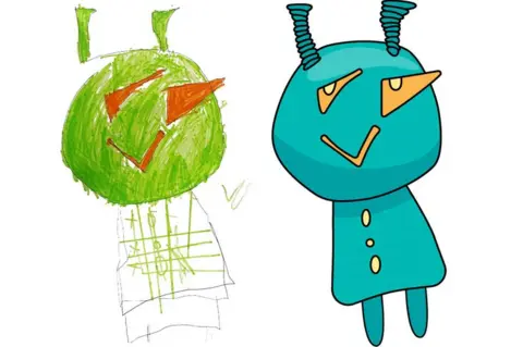 Make-A-Wish Foundation Game character design