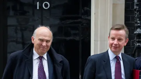 Getty Images Vince Cable and Michael Gove