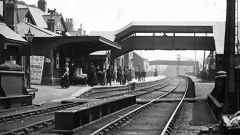 Risca Museum/Oxford House Industrial History Soc Crosskeys railway station