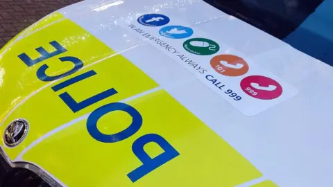 BBC Staffordshire Police vehicle