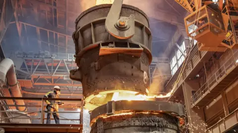 Getty Images Steel worker