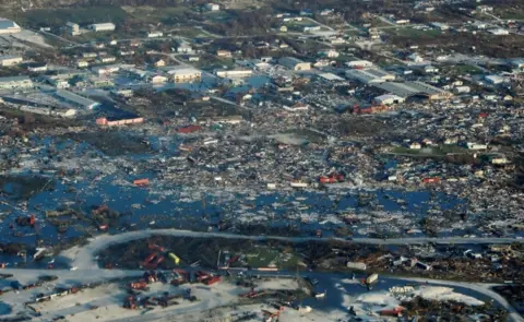 Reuters Devastation in the Abacos, northern Bahamas