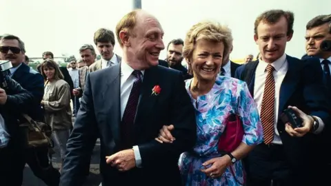 Neil and Glenys Kinnock