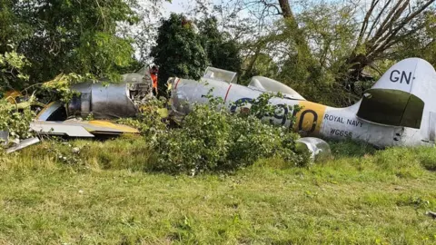 AAIB Crashed Hawker Sea Fury