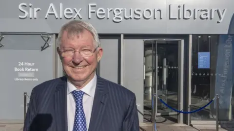 Peter Devlin/GCU/PA Sir Alex Ferguson