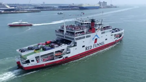 Red Funnel Red Funnel vessels