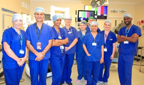 Wye Valley NHS Trust Theatre team