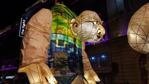 Leeds City Council A lantern in the amazing Light Night parade