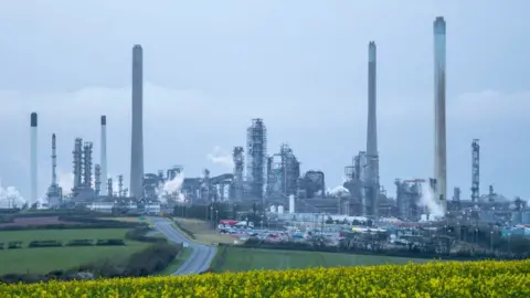 Getty Images Valero oil refinery