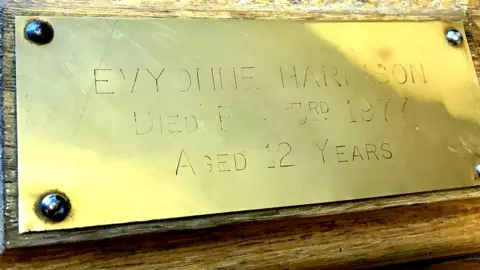 BBC Casket plaque