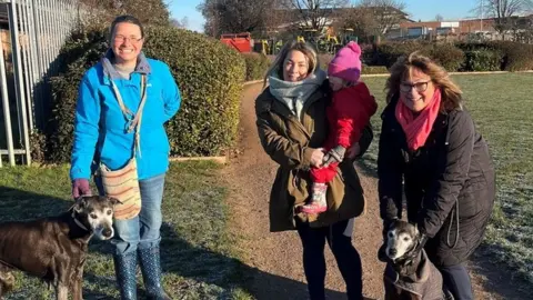 BBC The dogs and their owners